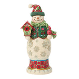 Enesco Jim Shore Heartwood Creek Snowman Nutcracker Traditional Figurine