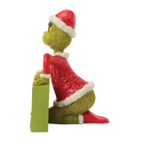 Enesco Jim Shore Dr. Seuss Grinch with Rotating Messages Figurine