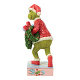 Enesco Jim Shore Dr. Seuss Grinch with Multiple Wreaths Figurine