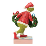 Enesco Jim Shore Dr. Seuss Grinch with Multiple Wreaths Figurine