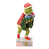 Enesco Jim Shore Dr. Seuss Grinch with Multiple Wreaths Figurine