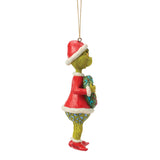 Enesco Jim Shore Dr. Seuss Grinch with Dated 2026 Wreath Ornament