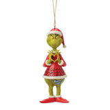 Enesco Jim Shore Dr. Seuss Grinch with Heart Hands Ornament