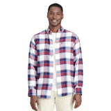 IZOD Mens Woven Long Sleeve Button Down Plaid Shirt