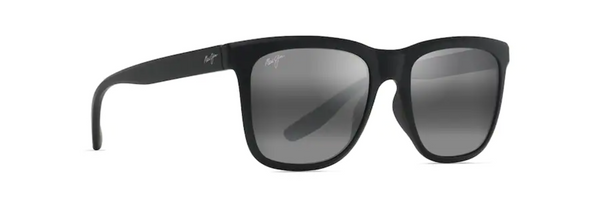 Maui Jim Pehu Black Frame - Neutral Gray Lens - Polarized Sunglasses