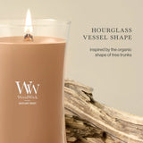 WoodWick Hazelnut Roast Large Hourglass Candle - 21.5 oz.