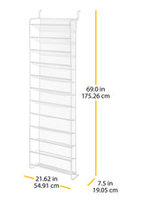 Whitmor Over the Door Shoe Rack