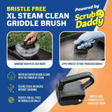 Mr. Bar-B-Q Bristle Free XL Steam Clean Griddle Brush Powered By Scrub Daddy