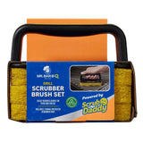 Mr. Bar-B-Q Grill Scrubber Brush Set Powered By Scrub Daddy