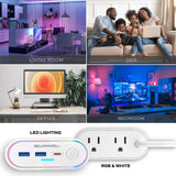 Bell + Howell Fast Charging Surge Protector