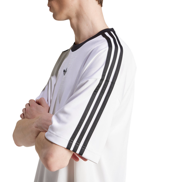adidas Mens Adicolor Jacquard Jersey Short Sleeve T-Shirt