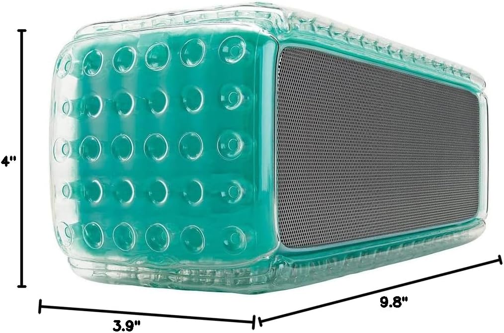 iLive Rectangle Cushion Color Changing Bluetooth Speaker - Turquoise