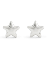 COACH Silver Star Stud Earrings