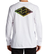 Billabong Mens Crayon Wave Long Sleeve T-Shirt