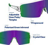 Blenders Eyewear Eclipse X2 Polarized Sunglasses - Adventureland