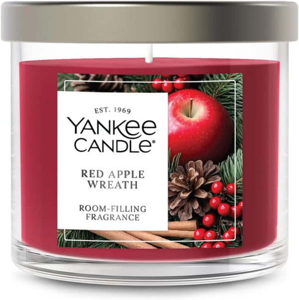 Yankee Candle Small Tumbler Candle - Red Apple Wreath