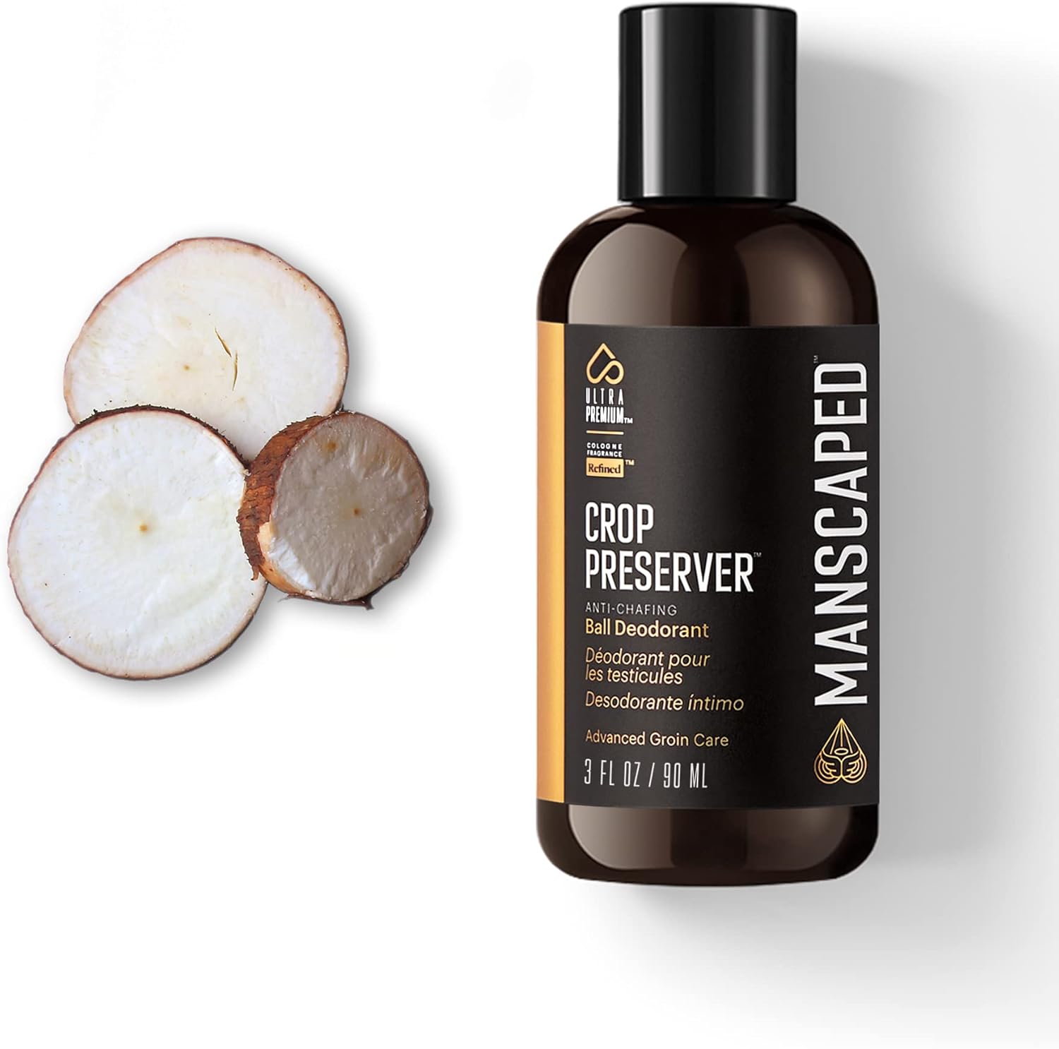 MANSCAPED The Crop Preserver Anti-Irritation Deodorant - 3 oz.