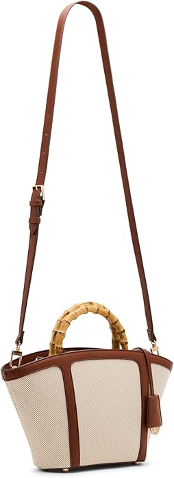 Anne Klein Small Bamboo Handle Tote Handbag