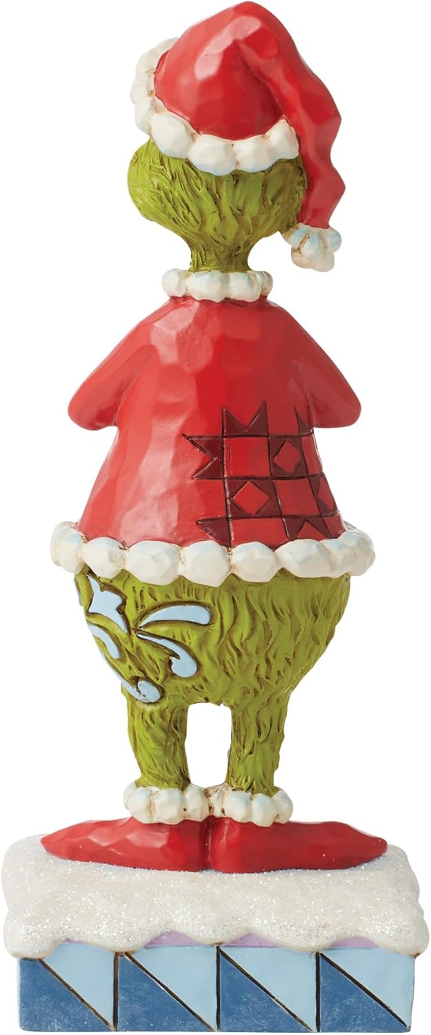 Enesco Jim Shore Grinch With Hands On Hips Figurine Enesco Jim Shore Grinch With Hands On Hips Figurine