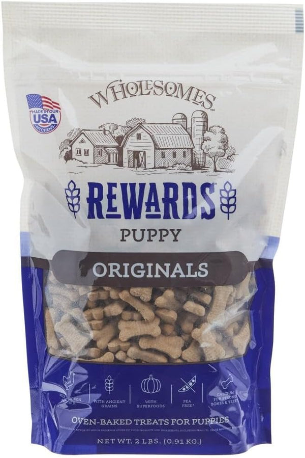 Wholesome Originals Rewards Puppy Oven Baked Treats - 2 lbs.