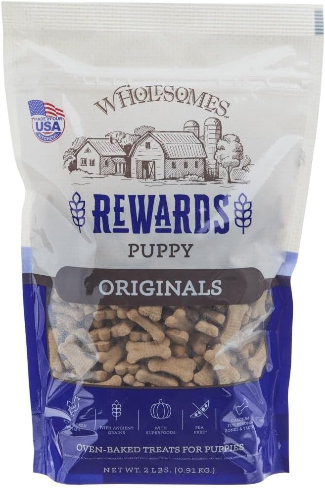 Wholesome Originals Rewards Puppy Oven Baked Treats - 2 lbs.