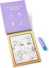 Melissa & Doug On the Go Water Wow! Reusable Water-Reveal Activity Pad - Makeup and Manicures