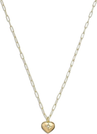 Coach Iconic Heart Pendant Necklace - Gold-Plated