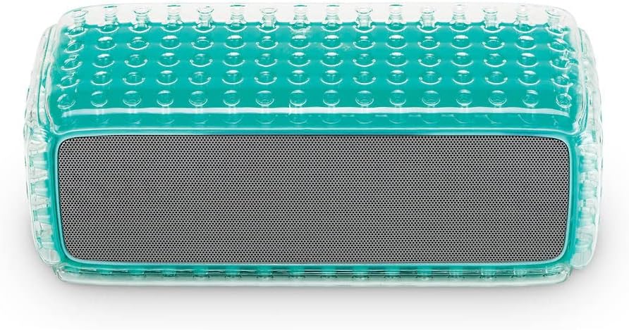 iLive Rectangle Cushion Color Changing Bluetooth Speaker - Turquoise