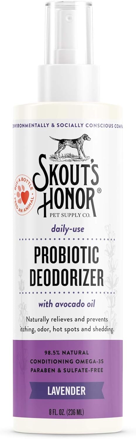 Skout's Honor Lavender Probiotic Daily Use Deodorizer - 8 oz.