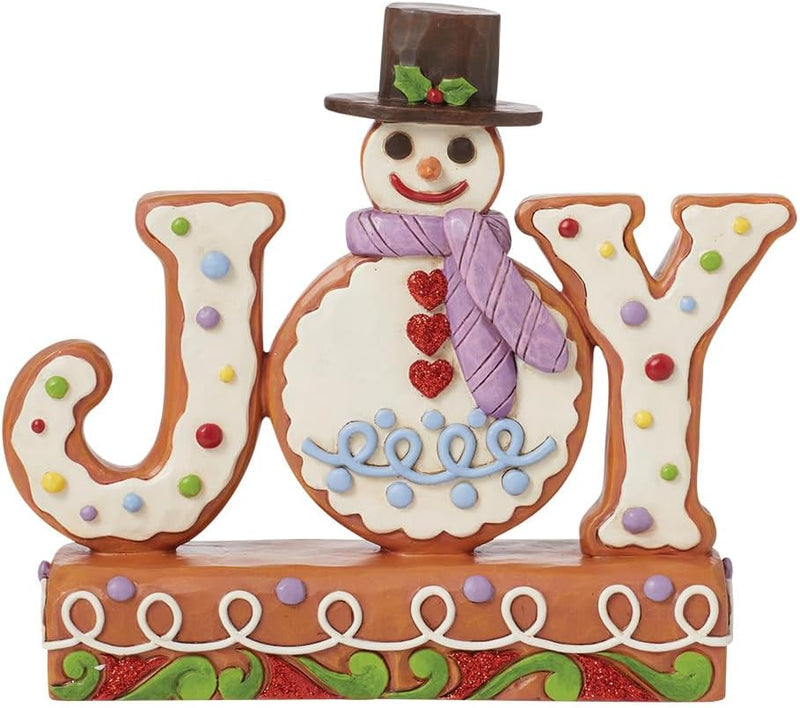 Enesco Jim Shore Gingerbread Christmas Baked with Joy Figurine