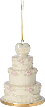 Lenox 2026 Wedding Cake Ornament