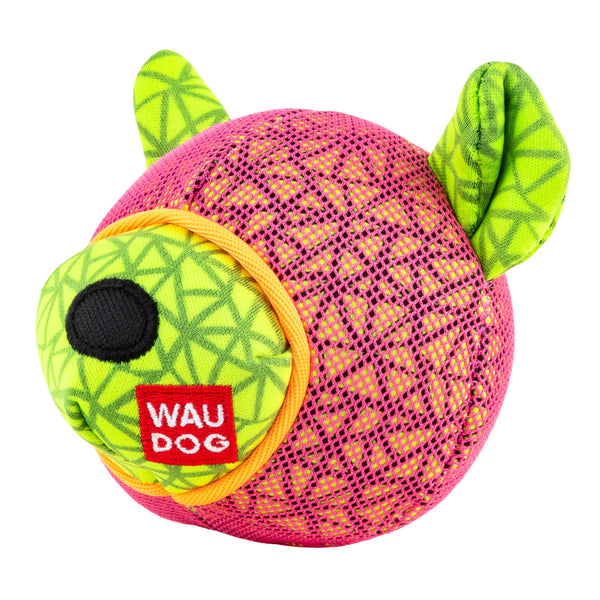 WAUDOG Pink Bear Fun Dog Toy