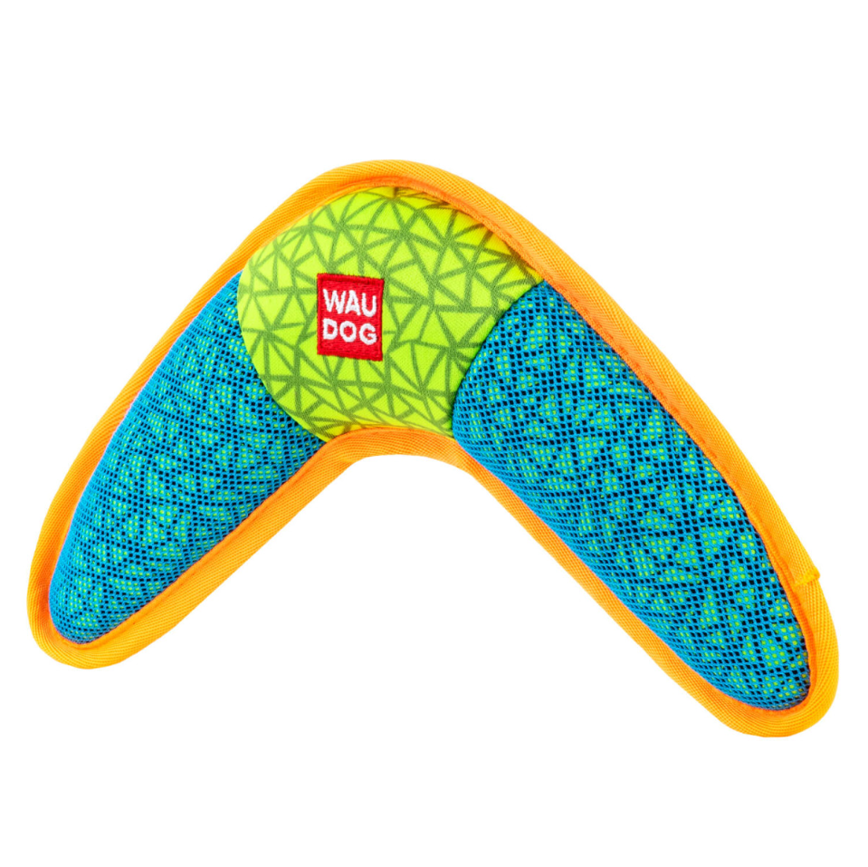 WAUDOG Blue Boomerang Fun Dog Toy