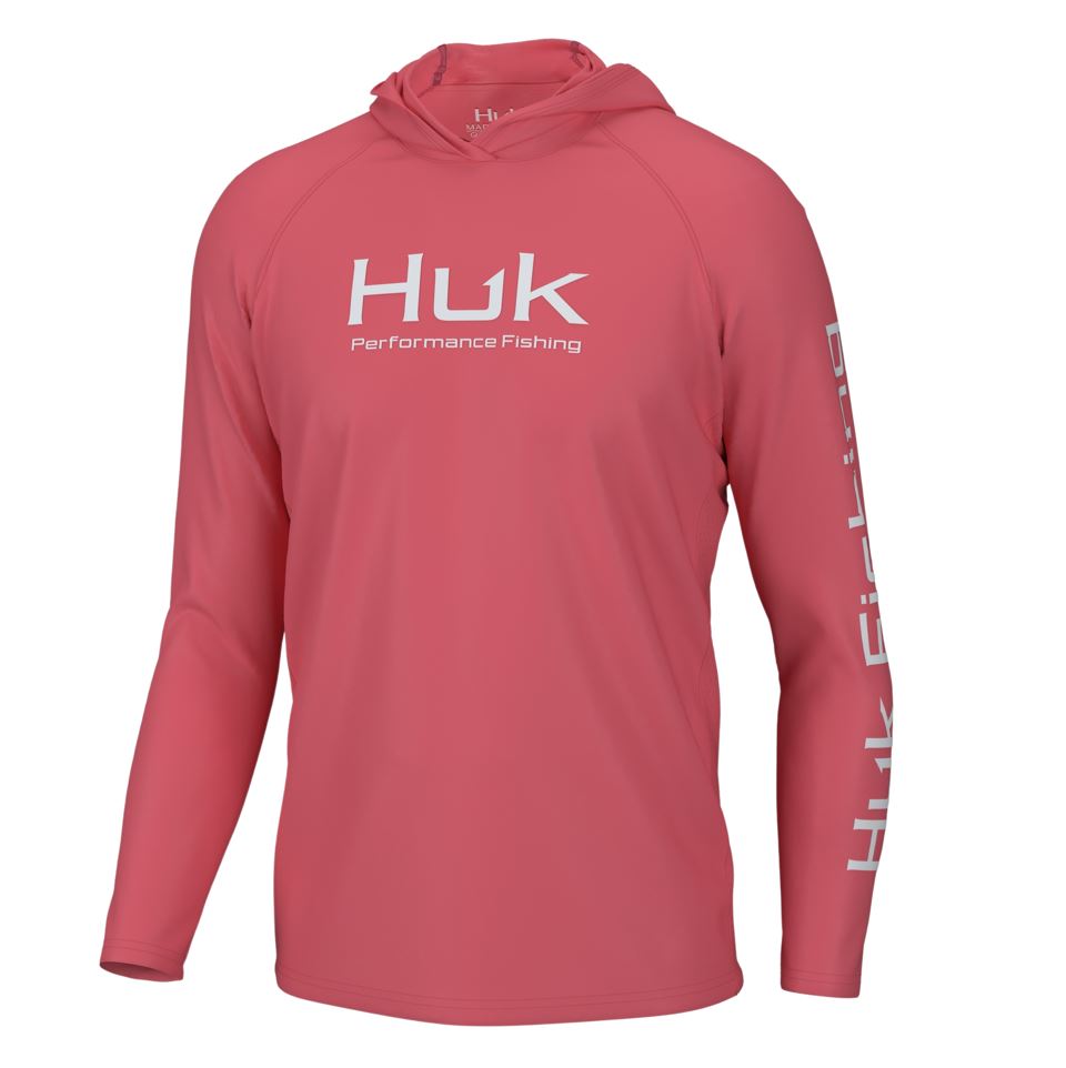 Huk Mens Vented Pursuit Pullover Hoodie