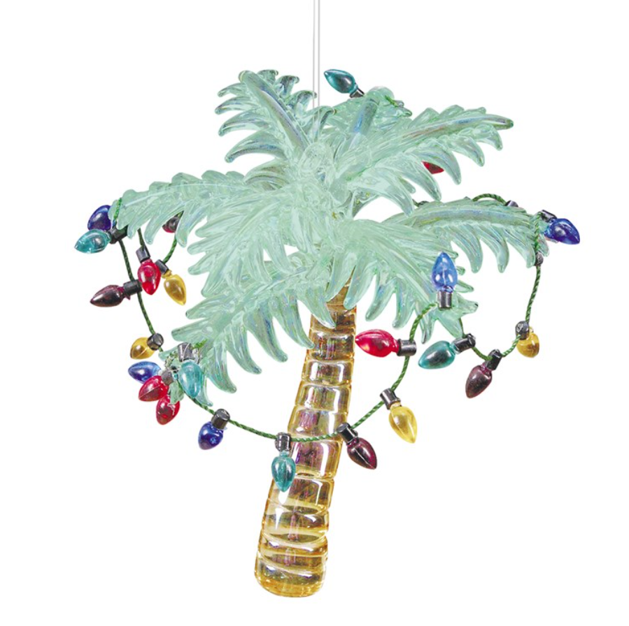 C&F Home Palm Tree Ornament