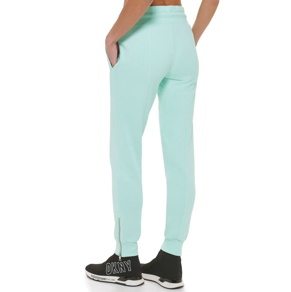 DKNY Womens Pintuck Jogger Pants