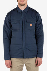 Hurley Mens Santa Cruz Quilted Lined Jacket
