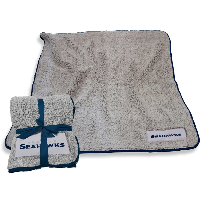 Logo Brands Seattle Seahawks Frosty Fleece Throw Blanket