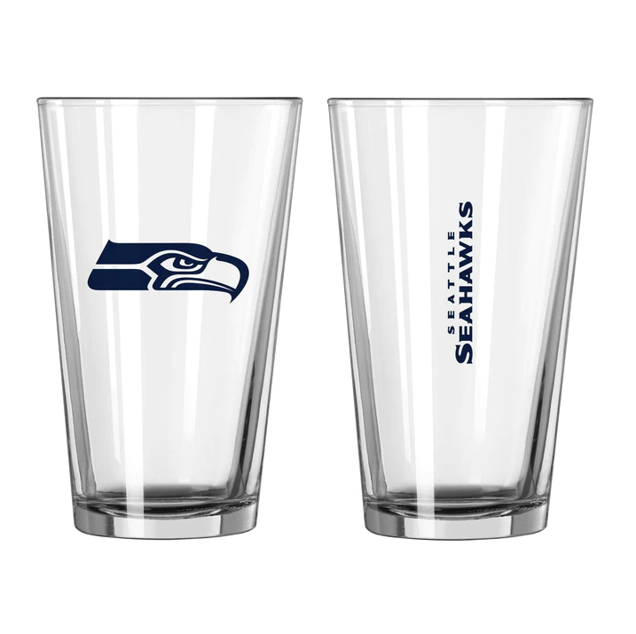 Logo Brands Seattle Seahawks Gameday Pint Glass - 16 oz.