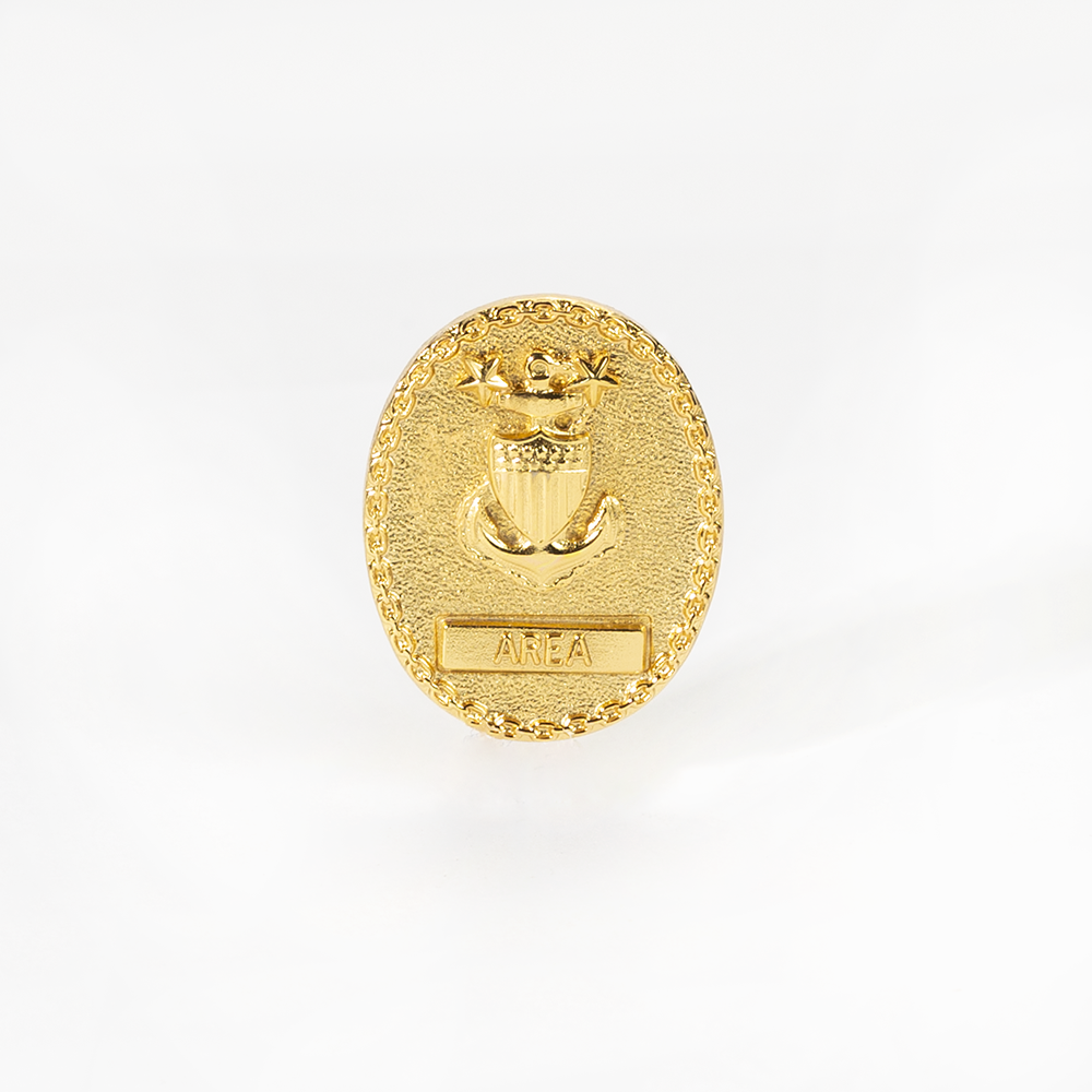 Vanguard CG Badge MIN Gold SR EM Advisor E-9 Area