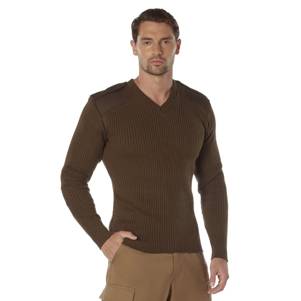 Rothco Men's G.I. Style Acrylic V-Neck Sweater - 2XL
