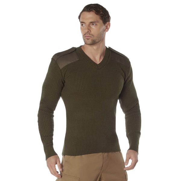 Rothco Men's G.I. Style Acrylic V-Neck Sweater - 2XL