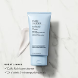 Estée Lauder Perfectly Clean Multi-Action Foam Cleanser/Purifying Mask - 5.0 oz.
