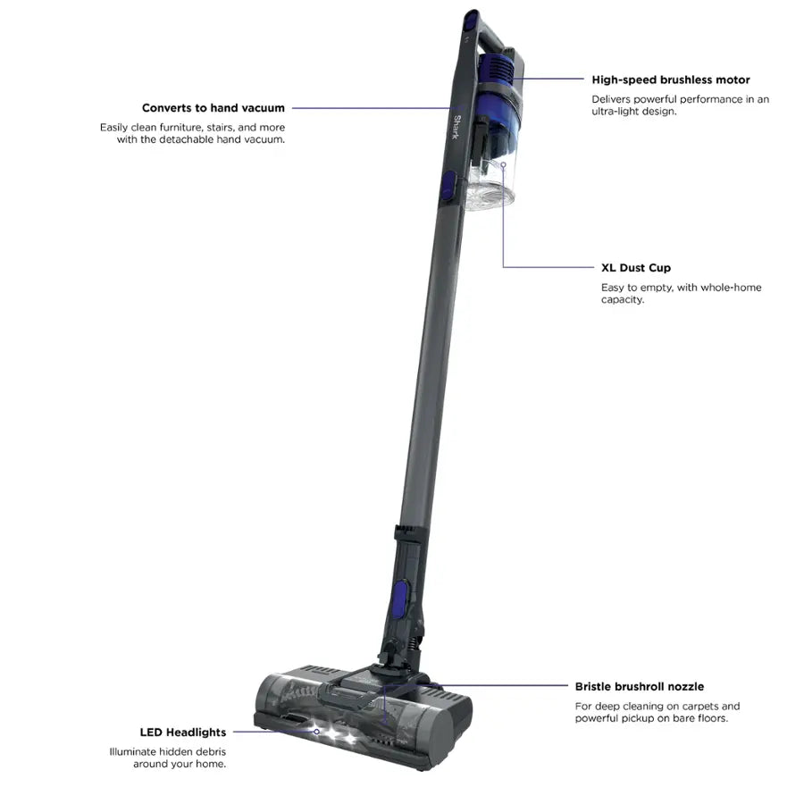 Shark Pet Cordless Stick Vacuum with XL Dust Cup