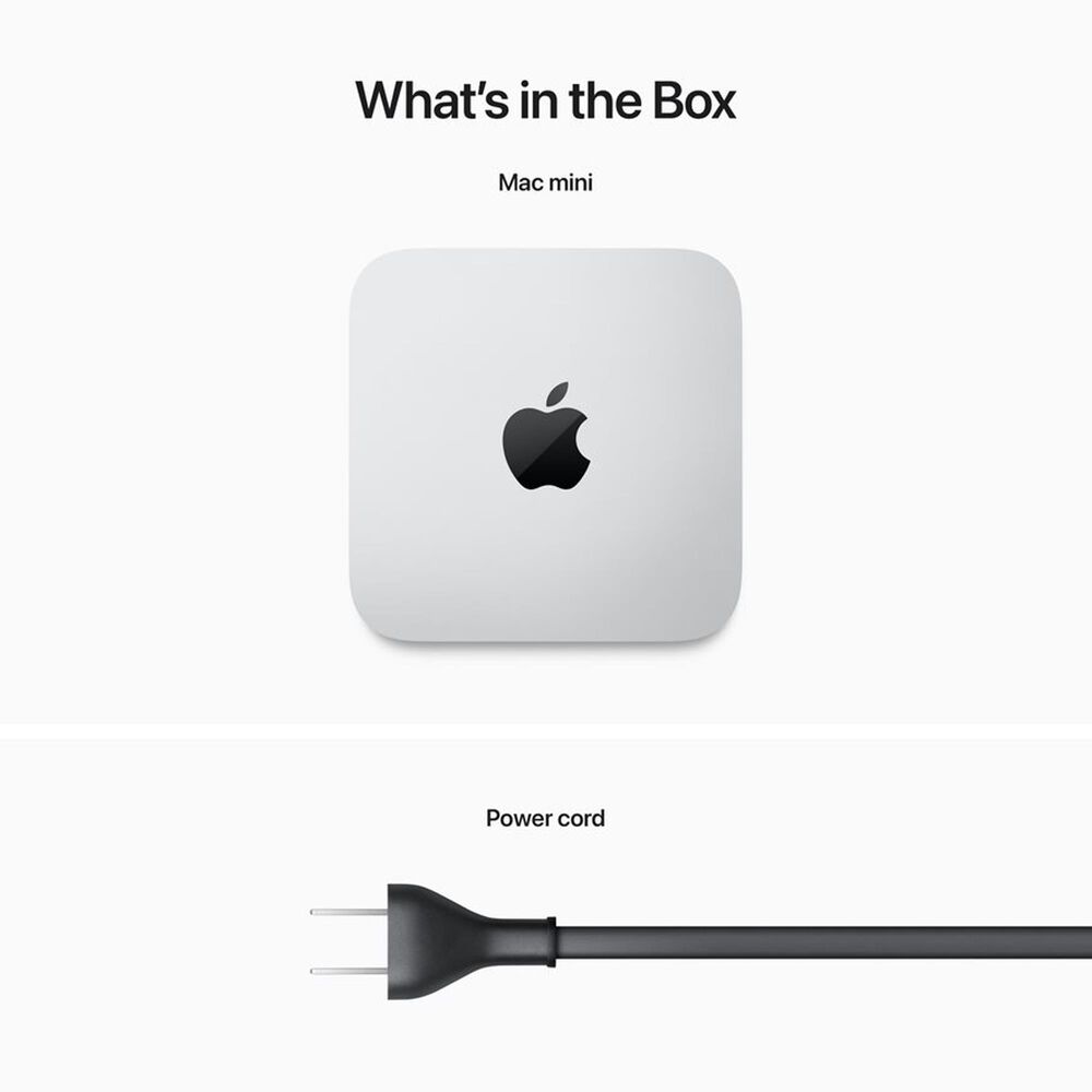 Apple Mac mini - M2 Chip - 8GB RAM - 256GB SSD