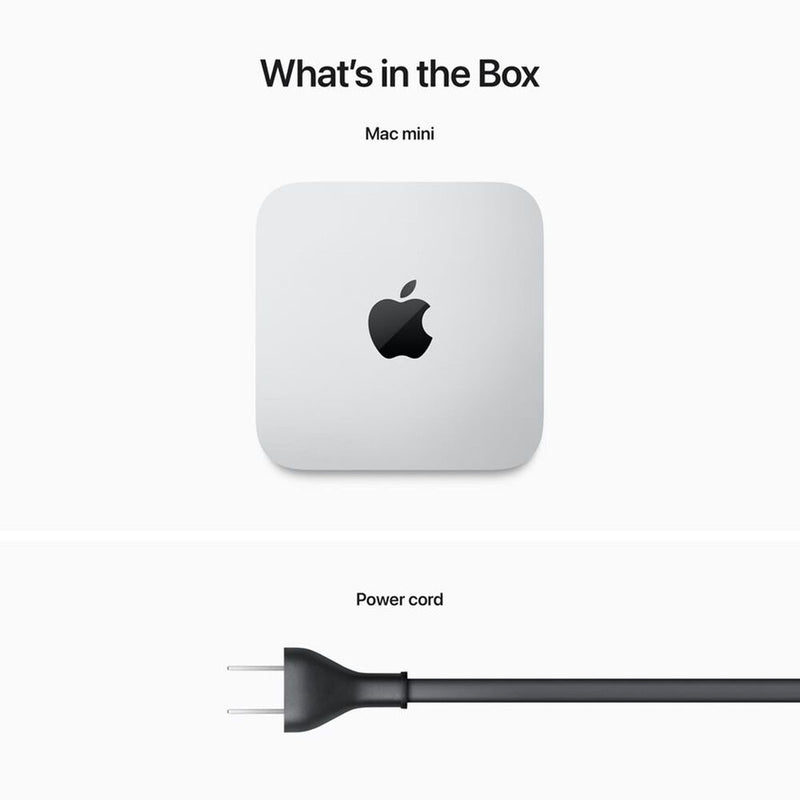 Apple Mac mini - M2 Chip - 8GB RAM - 256GB SSD