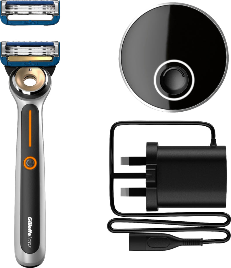 GilletteLabs Mens Heated Razor Starter Kit