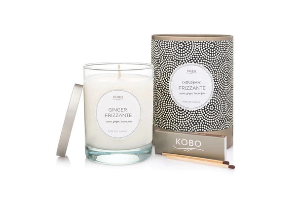 KOBO Ginger Frizzante Coterie Pure Soy Candle - 11 oz.