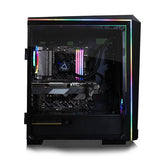 CLX SET VR-Ready Gaming Desktop - Liquid Cooled AMD Ryzen 9 5950X 3.4Ghz 16-Core Processor, 64GB DDR4 Memory, GeForce RTX 3080 10GB GDDR6X Graphics, 1TB SSD, 6TB HDD, WiFi, Windows 11 Home 64-bit