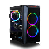 CLX SET Gaming Desktop - Intel Coe i5 10400F 2.9GHz 6-Core Processor, 16GB DDR4 Memory, GeForce RTX 3060 Ti 8GB GDDR6 Graphics, 240GB SSD, 2TB HDD, WiFi, Windows 11 Home 64-bit